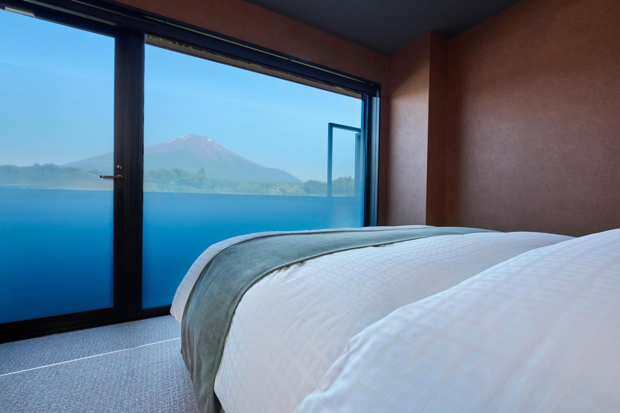 Mt Fuji View And Private Sauna Ryokan Shizuku ยามานากะโกะ ภายนอก รูปภาพ
