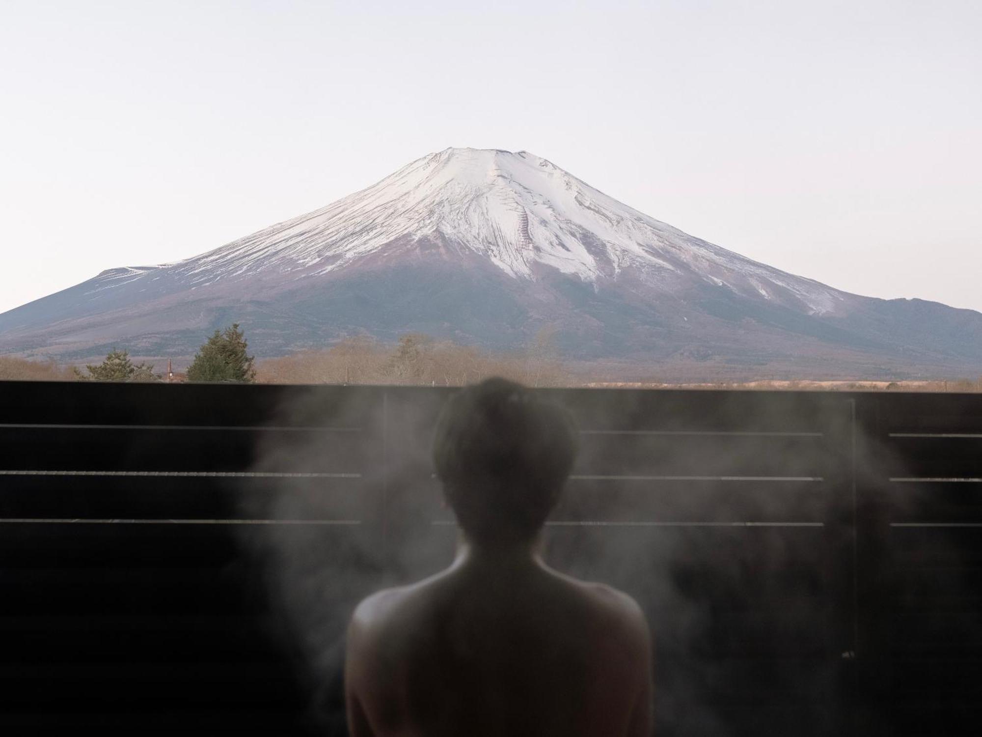 Mt Fuji View And Private Sauna Ryokan Shizuku ยามานากะโกะ ภายนอก รูปภาพ